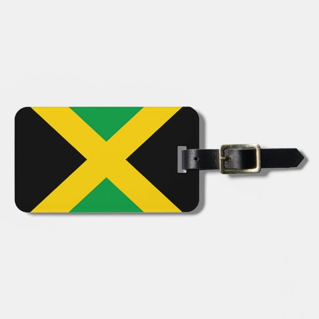 Flag of Jamaica Luggage Tag (Front Horizontal)