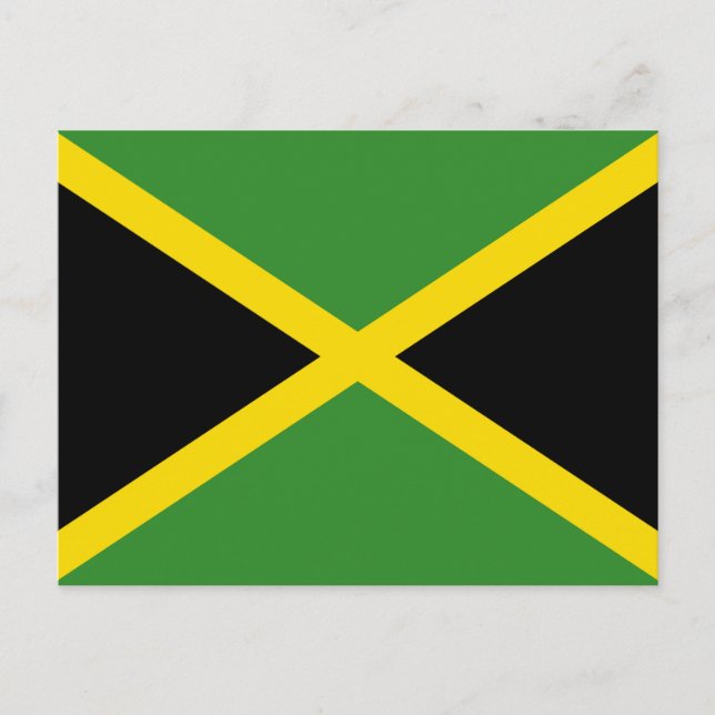 Flag of Jamaica Postcard (Front)