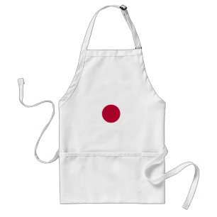 Flag of Japan - 日章旗 - 日の丸 - 日本の国旗 Standard Apron