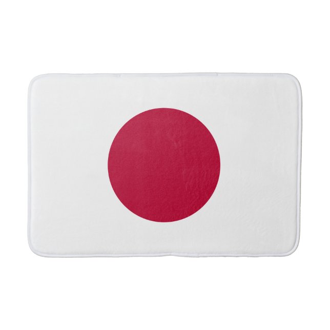 Flag of Japan Bath Mat (Front)