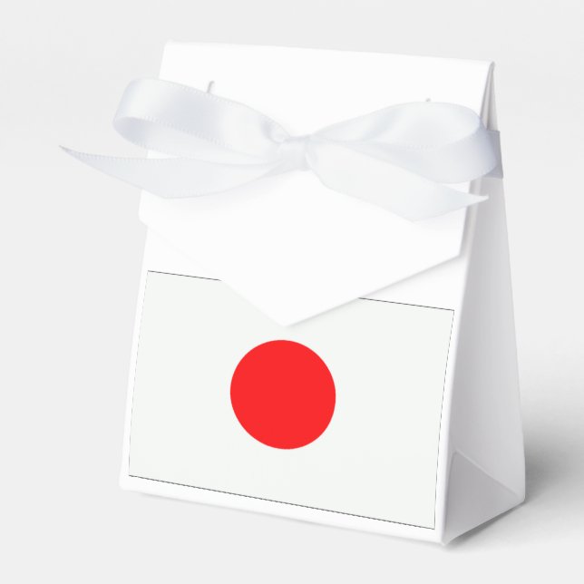 Flag of Japan Favour Box (Front Side)