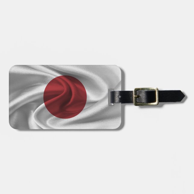 Flag Of Japan Luggage Tag (Front Horizontal)