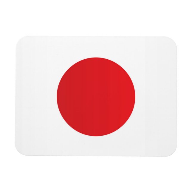 Flag of Japan Magnet (Horizontal)