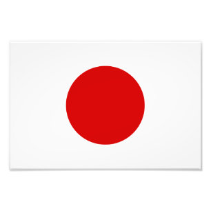 Flag of Japan Photo Print