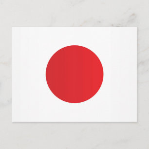 Flag of Japan Postcard