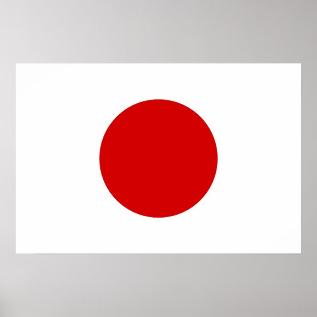 Flag of Japan Poster (Front)