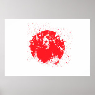 Flag of Japan Poster