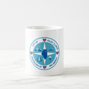 Flag of Joliet (Illinois) Coffee Mug