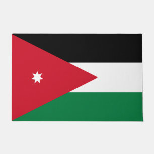 Flag of Jordan Doormat