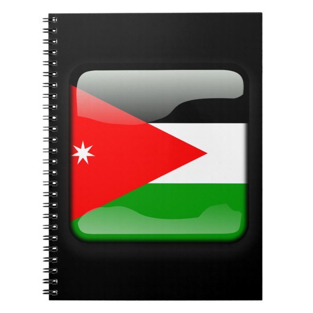 Flag of Jordan Notebook (Front)