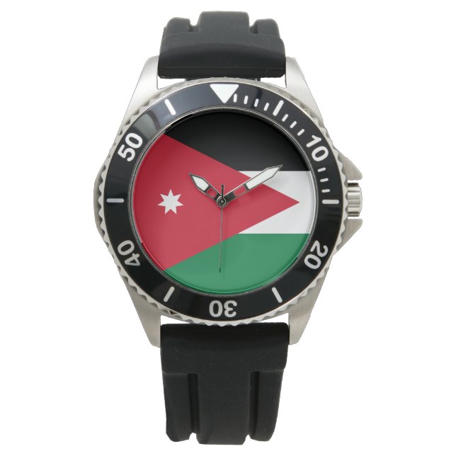 Flag of Jordan Watch (Front)