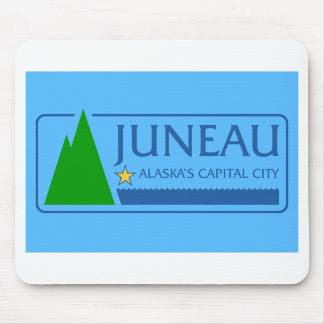 Flag of Juneau, Alaska Mouse Pad (Front)