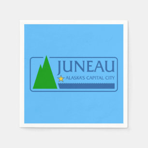 Flag of Juneau, Alaska Napkins