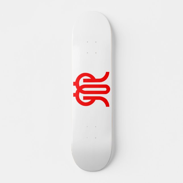 Flag of Kanagawa Prefecture, Japan Skateboard (Front)