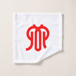 Flag of Kanagawa Prefecture, Japan Wash Cloth