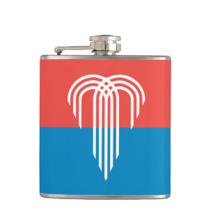Flag of Kansas City, Missouri Hip Flask