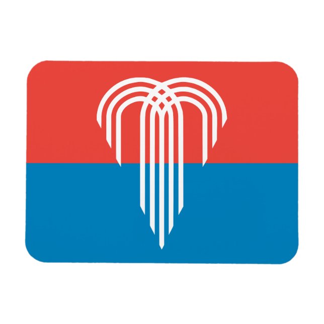 Flag of Kansas City (Missouri) Magnet (Horizontal)