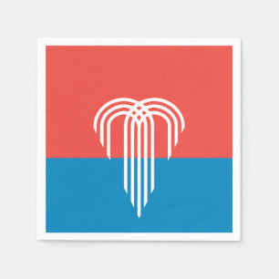 Flag of Kansas City, Missouri Napkin