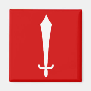 Flag of Kathmandu, Nepal Magnet