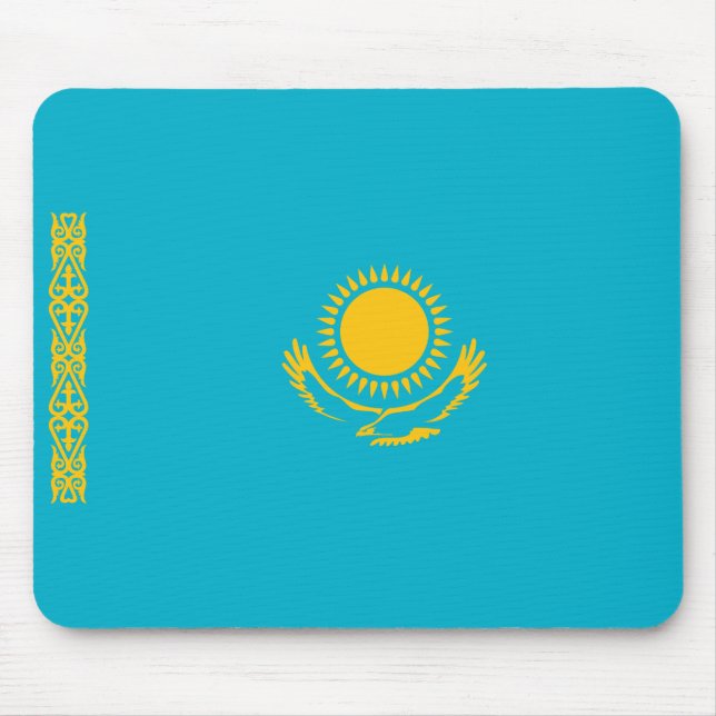 Flag of Kazakhstan Mouse Pad (Front)