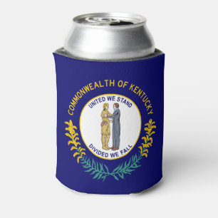 Flag of Kentucky Can Cooler