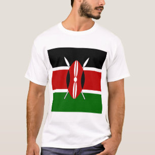 Flag of Kenya Bendera ya Kenya T-Shirt