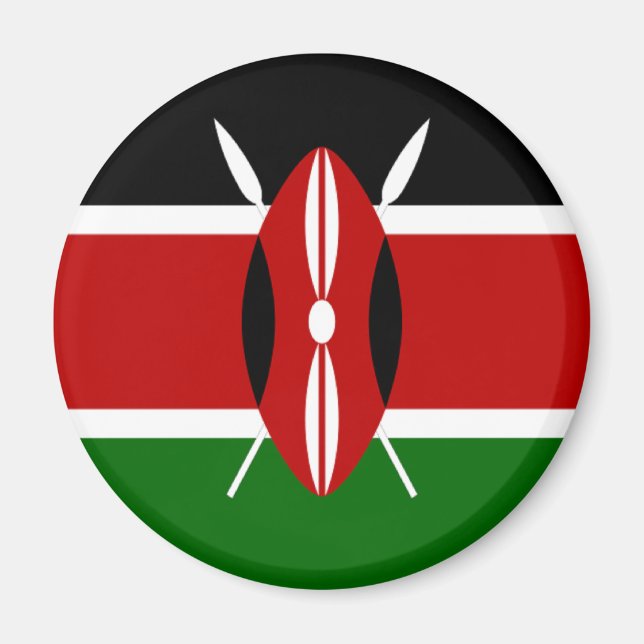 Flag of Kenya Magnet (Front)