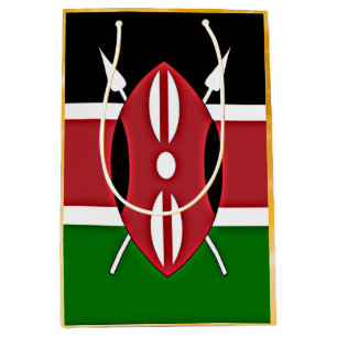 Flag of Kenya Medium Gift Bag