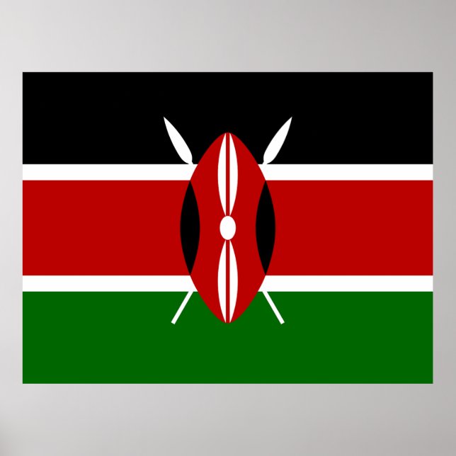 Flag of Kenya Poster (Front)