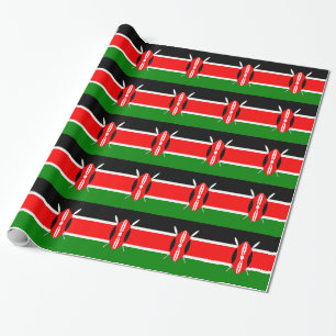Flag of Kenya Wrapping Paper