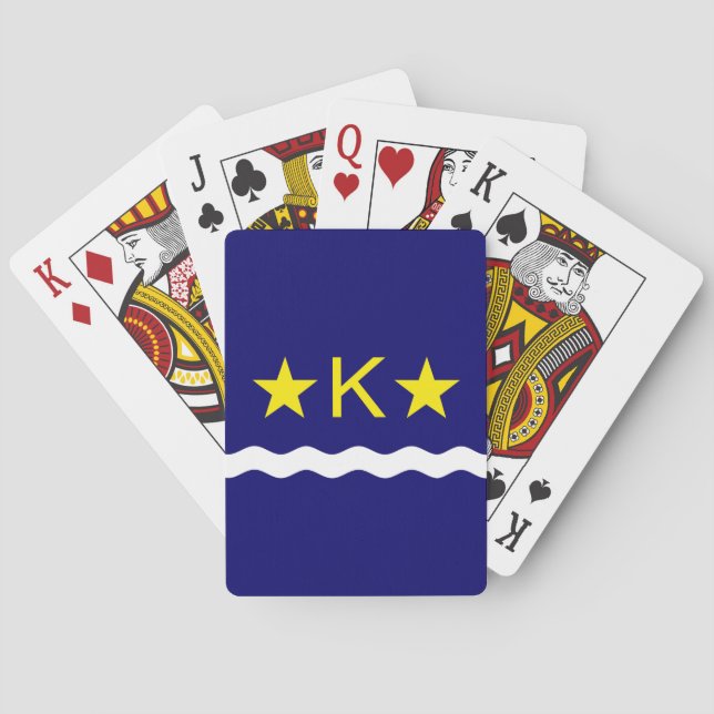Flag of Kinshasa, Congo Playing Cards (Back)