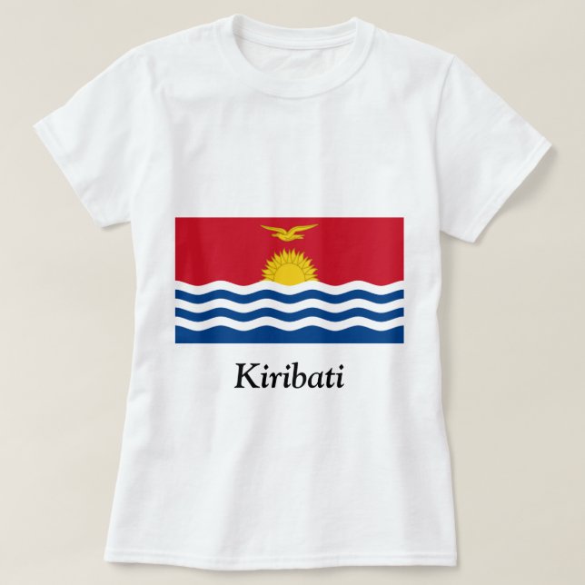Flag of Kiribati T-Shirt (Design Front)