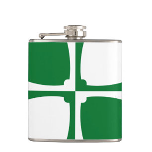 Flag of Kirkcudbrightshire Hip Flask