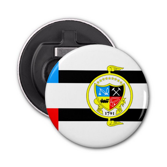 Flag of Knoxville, Tennessee Bottle Opener (Front)