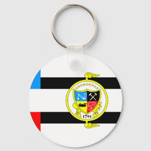 Flag of Knoxville, Tennessee Key Ring
