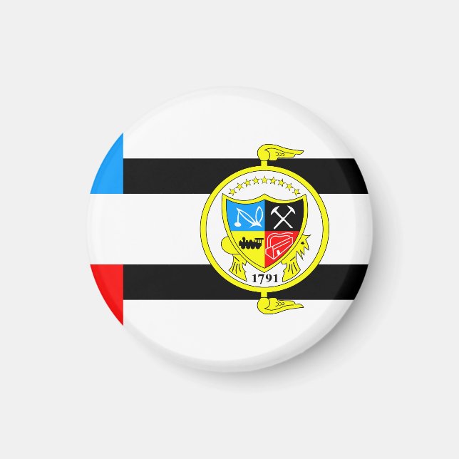 Flag of Knoxville, Tennessee Magnet (Front)