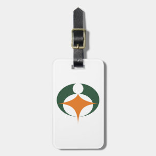 Flag of Koga, Shiga, Japan Luggage Tag