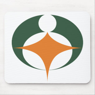 Flag of Koga, Shiga, Japan Mouse Pad