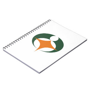 Flag of Koga, Shiga, Japan Notebook