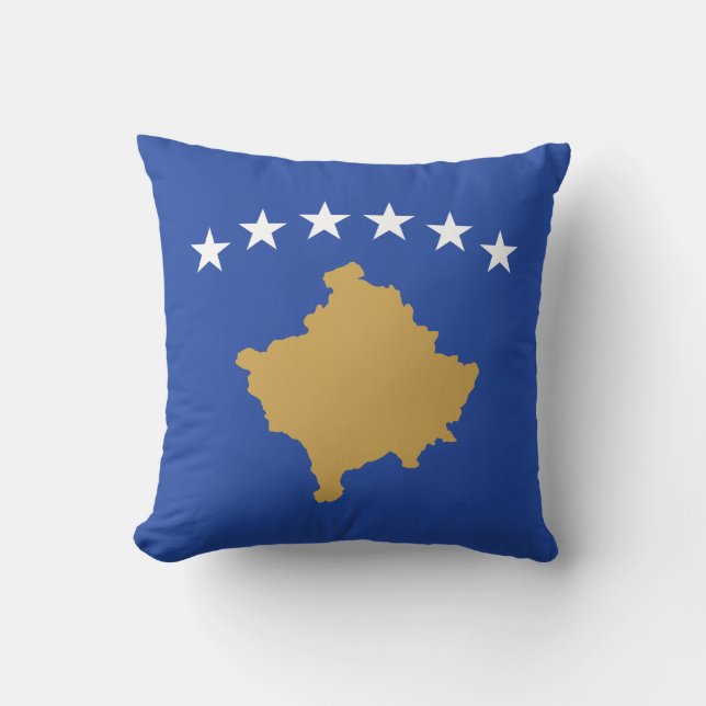 Flag of Kosovo Cushion (Front)