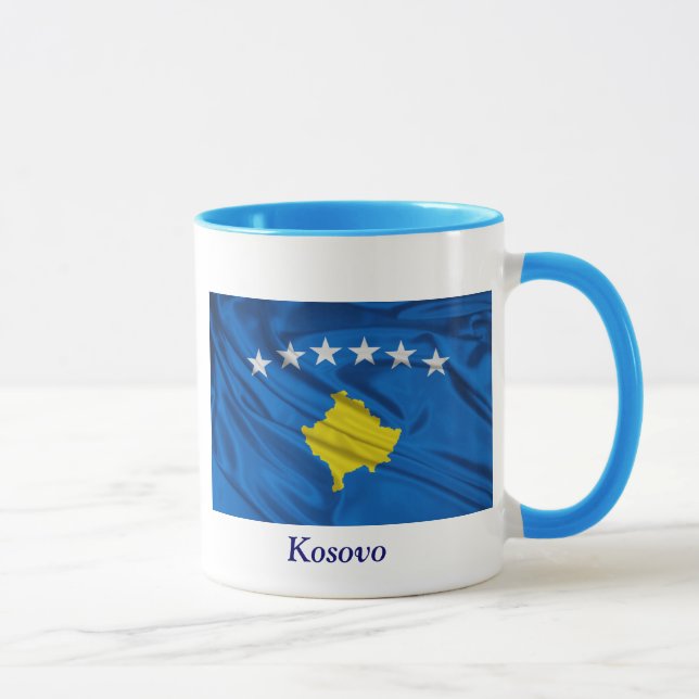 Flag of Kosovo Mug (Right)