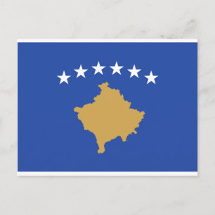 Flag_of_Kosovo Postcard