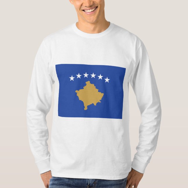 Flag of Kosovo T-Shirt (Front)