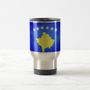 Flag of Kosovo Travel Mug