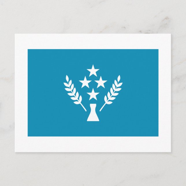Flag of Kosrae Postcard (Front)