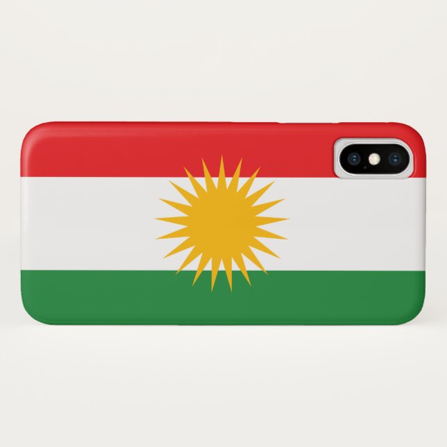 Flag of Kurdistan Case-Mate iPhone Case (Back (Horizontal))