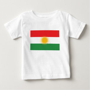 Flag of Kurdistan; Kurd; Kurdish Baby T-Shirt