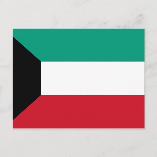Flag of Kuwait Postcard (Front)
