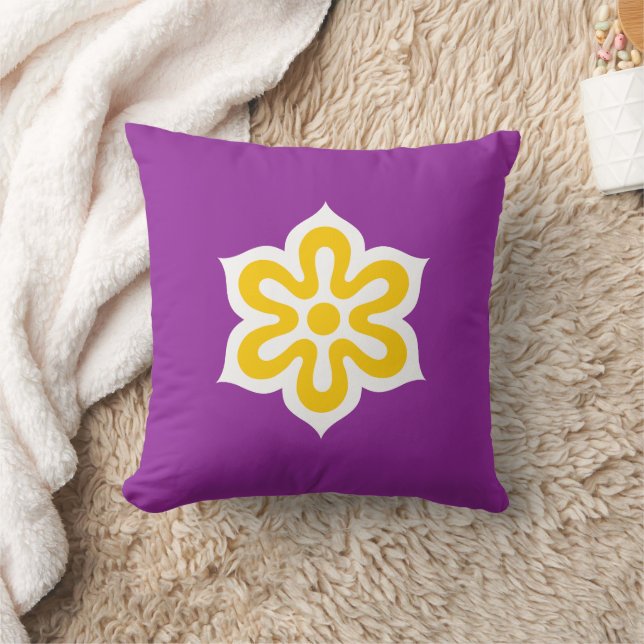 Flag of Kyoto Prefecture, Japan Cushion (Blanket)