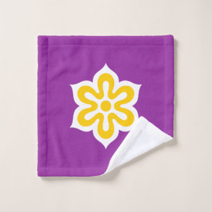 Flag of Kyoto Prefecture, Japan Wash Cloth